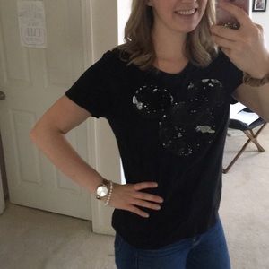 Black Mickey Mouse t-shirt